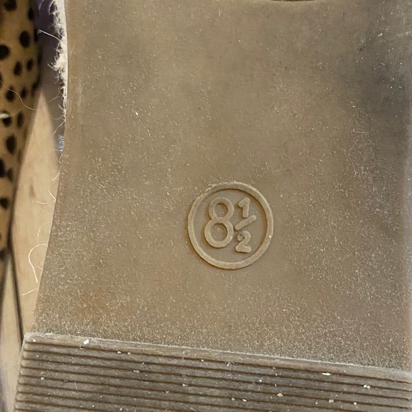 ❌SOLD❌Leopard cheetah spot mule slides shoes 8.5 - Picture 5 of 5